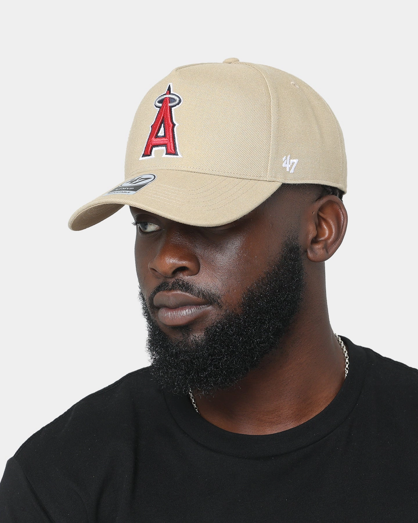 47 Brand Los Angeles Angels Replica MVP DT Snapback Khaki