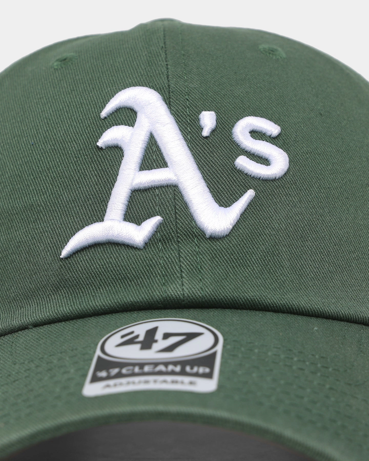 47 Brand Oakland Athletics Clean Up Strapback Dark Green