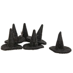 *6/Set Felted Witch Hat Bowl Filler