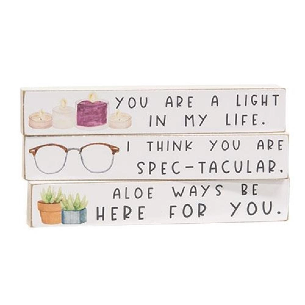 *A Light In My Life Mini Stick 3 Asstd.