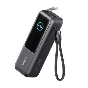 Anker Laptop Power Bank (25K, 165W, Built-In and Retractable Cables) | Customizable