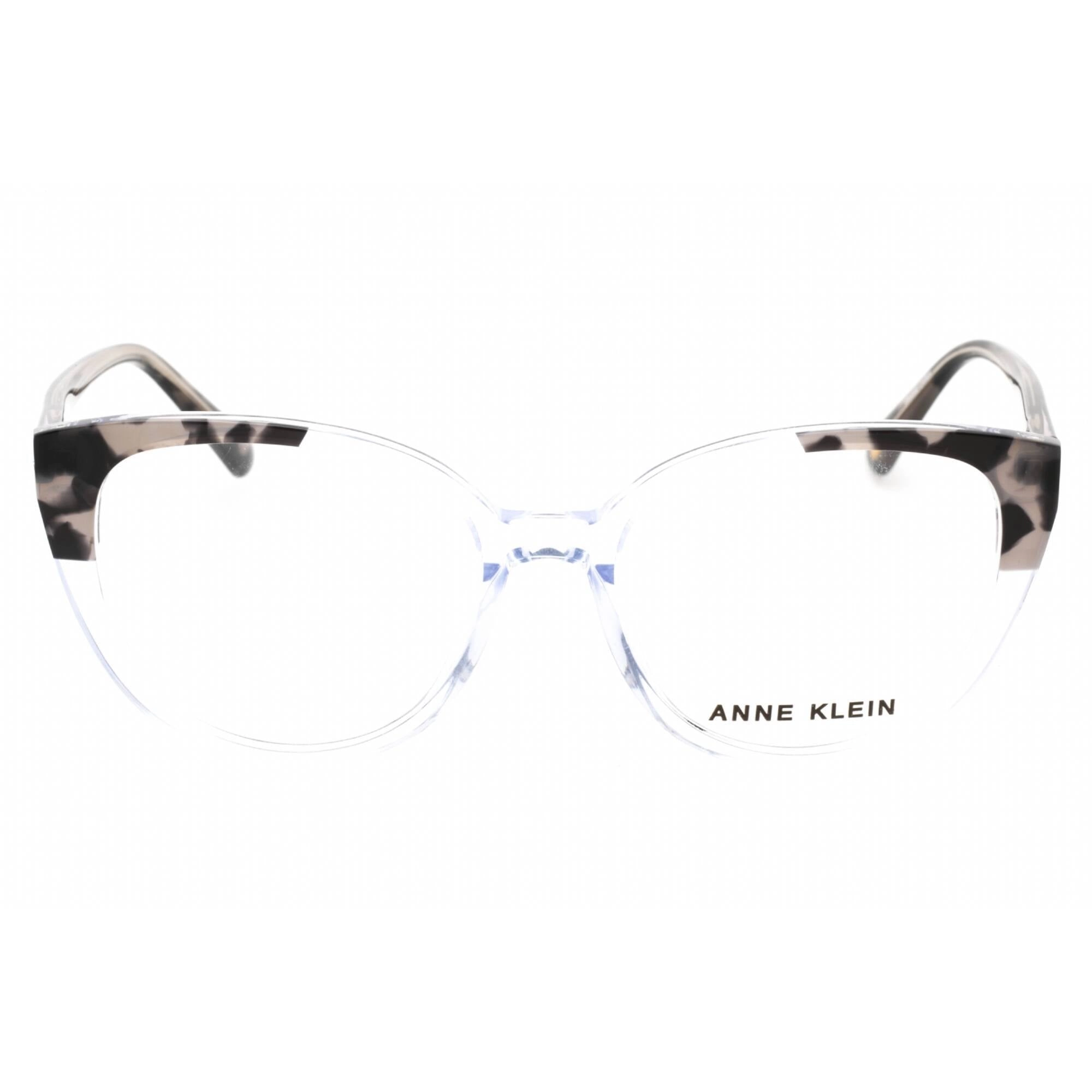 Anne Klein Women's Eyeglasses - Grey Crystal Cat Eye Plastic Frame | AK5092 020