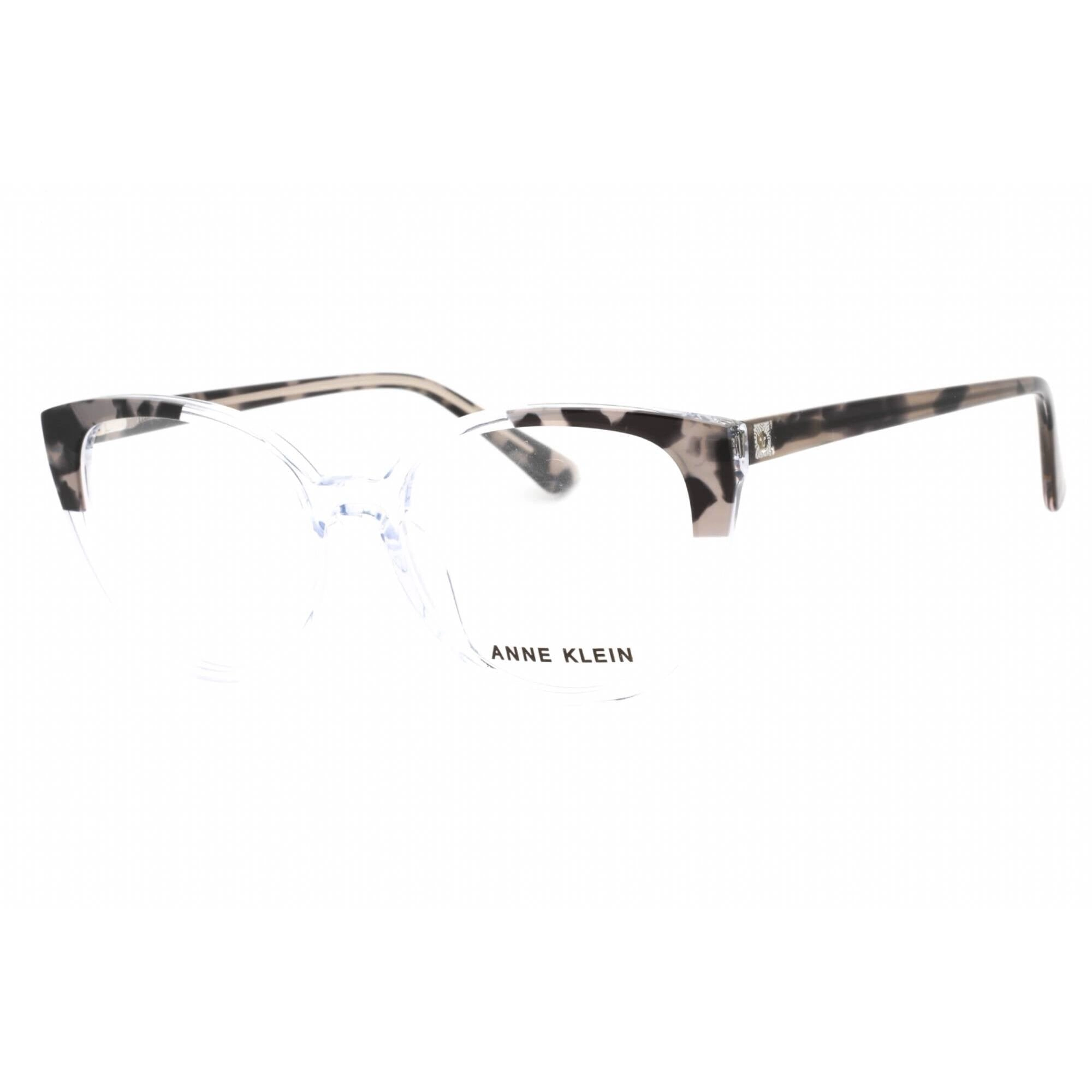 Anne Klein Women's Eyeglasses - Grey Crystal Cat Eye Plastic Frame | AK5092 020