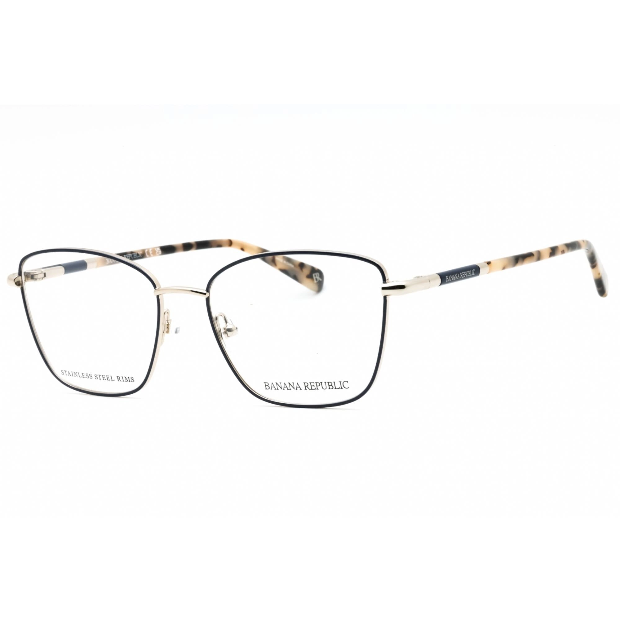 Banana Republic Women's Eyeglasses - Blue Cat Eye Full Rim Frame | BR 224 0PJP 00