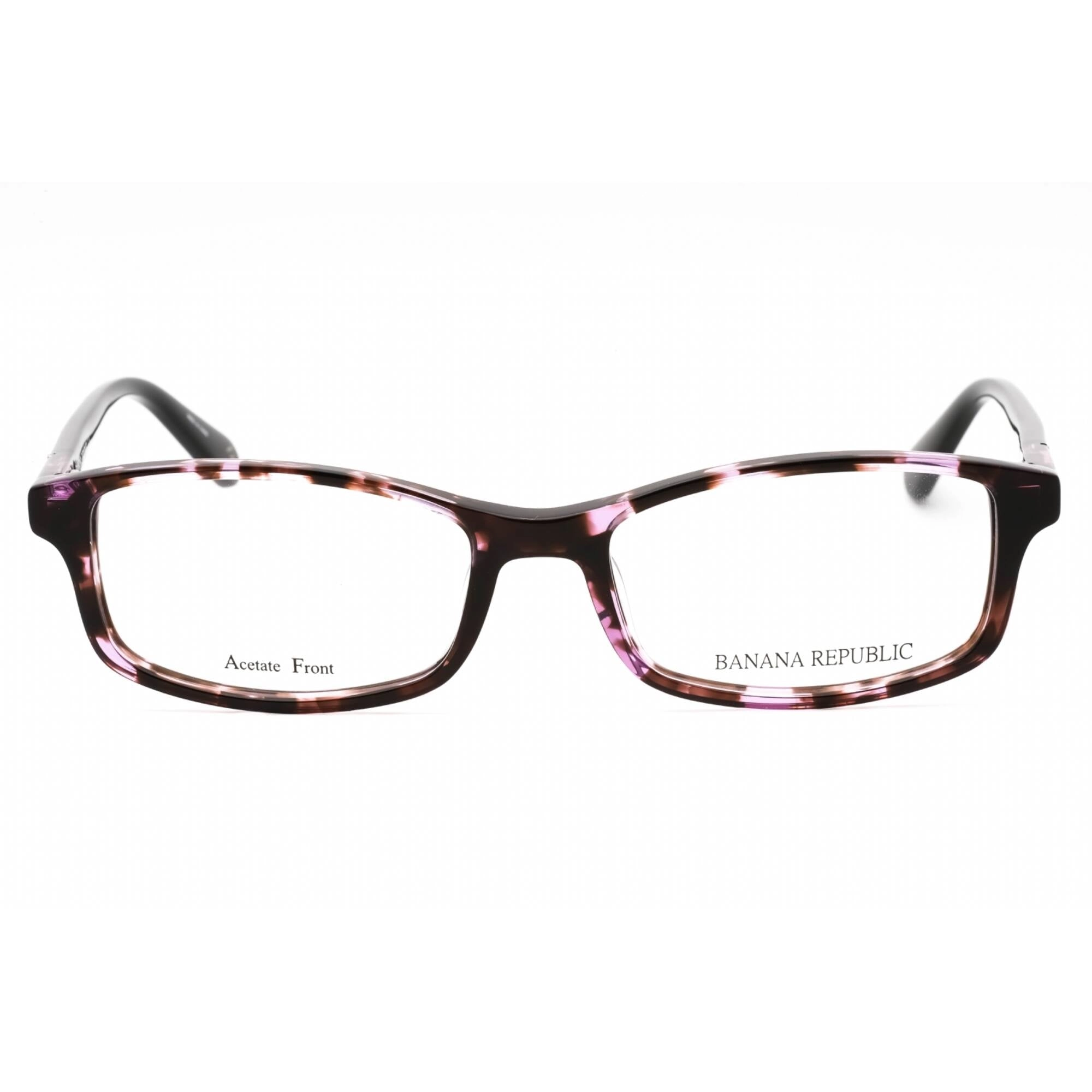 Banana Republic Women's Eyeglasses - Violet Havana Full Rim Frame | BR 215 0HKZ 00