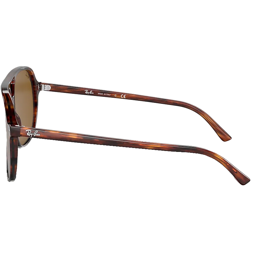 Bill - Low Bridge Striped Havana/Brown