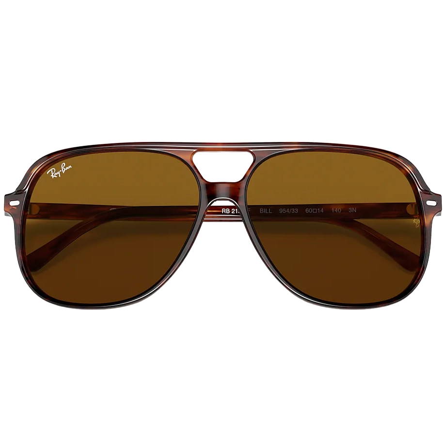 Bill - Low Bridge Striped Havana/Brown