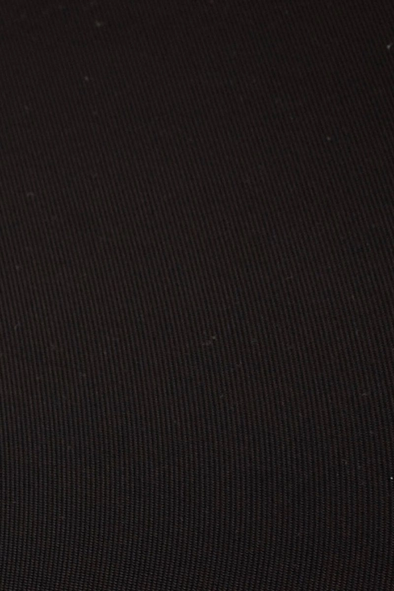 Black High Waisted G-String Invisible
