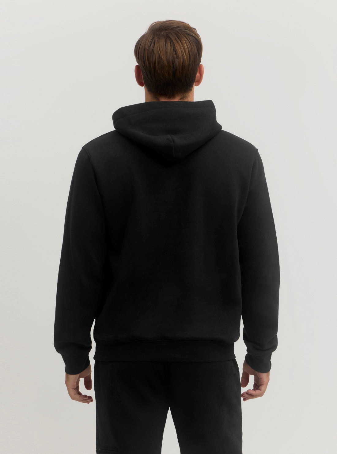 Black Triangle Logo Hoodie