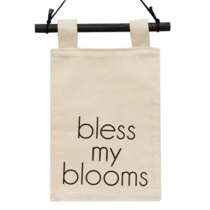 *Bless My Blooms Mini Fabric Wall Hanging