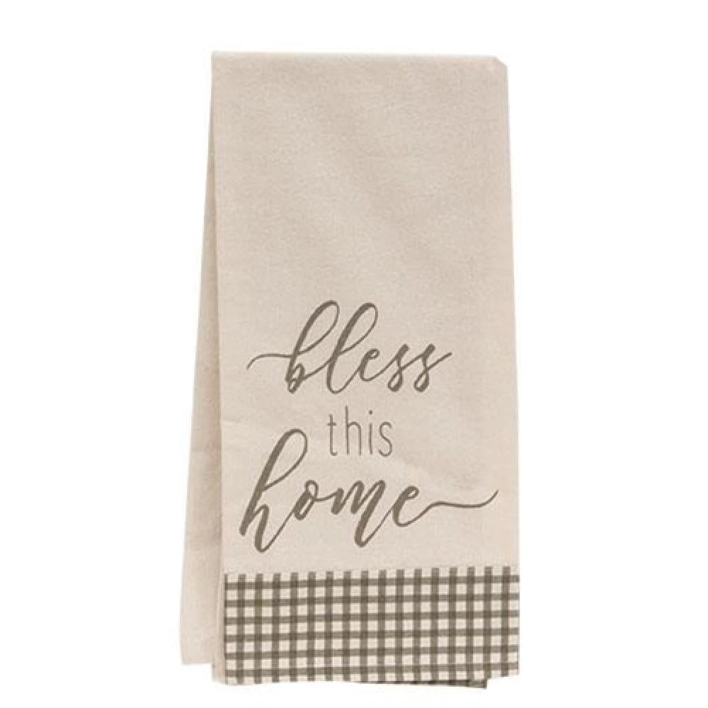 *Bless This Home Dish Towel