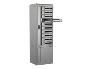 Bretford TechGuard Connect TCLAUS110EF11 - Cabinet unit (charge only) - for 10 notebooks/tablets/cellular phones - lockable -