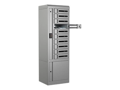 Bretford TechGuard Connect TCLAUS110EF11 - Cabinet unit (charge only) - for 10 notebooks/tablets/cellular phones - lockable -