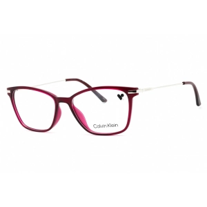 Calvin Klein Women's Eyeglasses - Crystal Deep Berry Cat Eye Shape Frame | CK20705 653