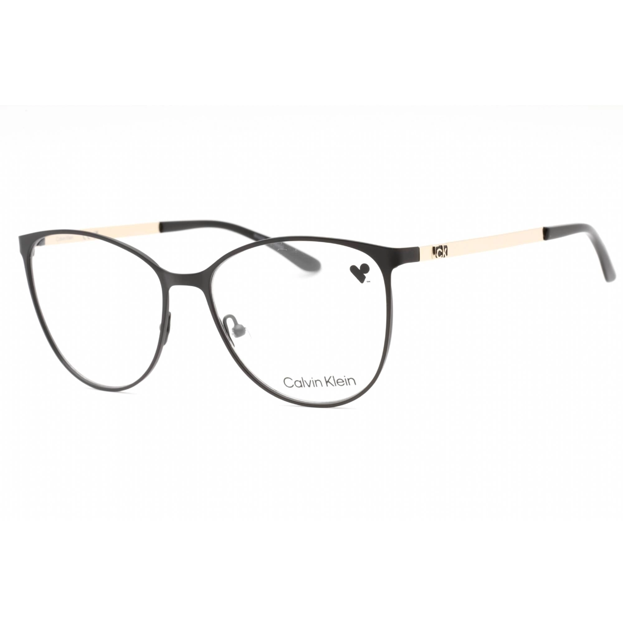 Calvin Klein Women's Eyeglasses - Matte Black Cat Eye Full Rim Frame | CK20130 001