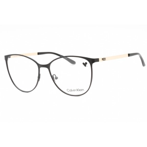 Calvin Klein Women's Eyeglasses - Matte Black Cat Eye Full Rim Frame | CK20130 001