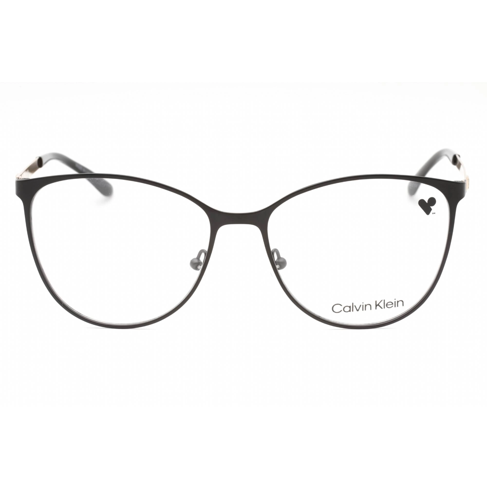 Calvin Klein Women's Eyeglasses - Matte Black Cat Eye Full Rim Frame | CK20130 001