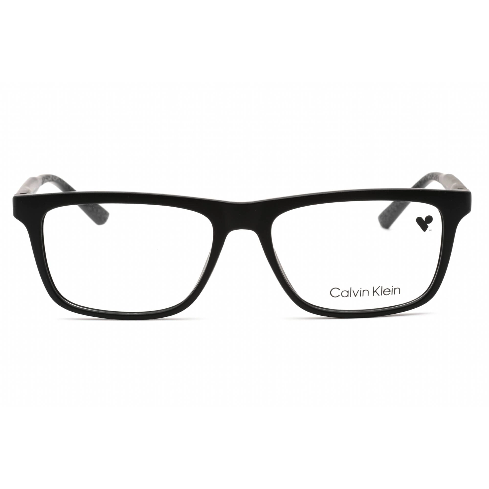 Calvin Klein Women's Eyeglasses - Matte Black Plastic Rectangular Frame | CK22547 002