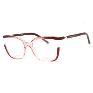 Carolina Herrera Women's Eyeglasses - Burgundy Nude Cat Eye Frame | CH 0004 0C19 00