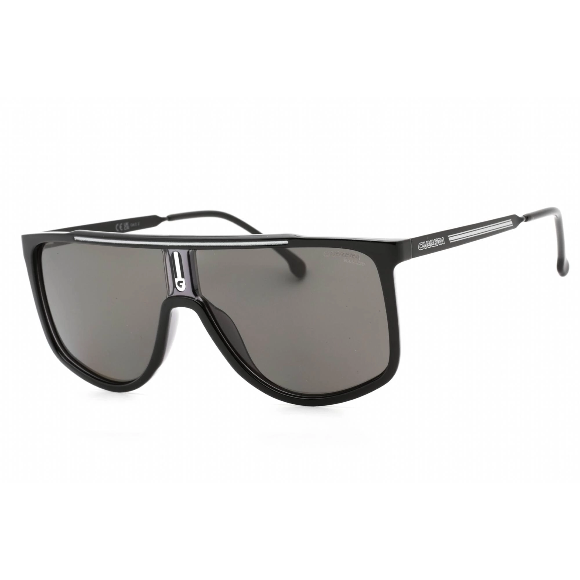 Carrera Women's Sunglasses - Black Grey Square Shape Frame | CARRERA 1056/S 008A M9