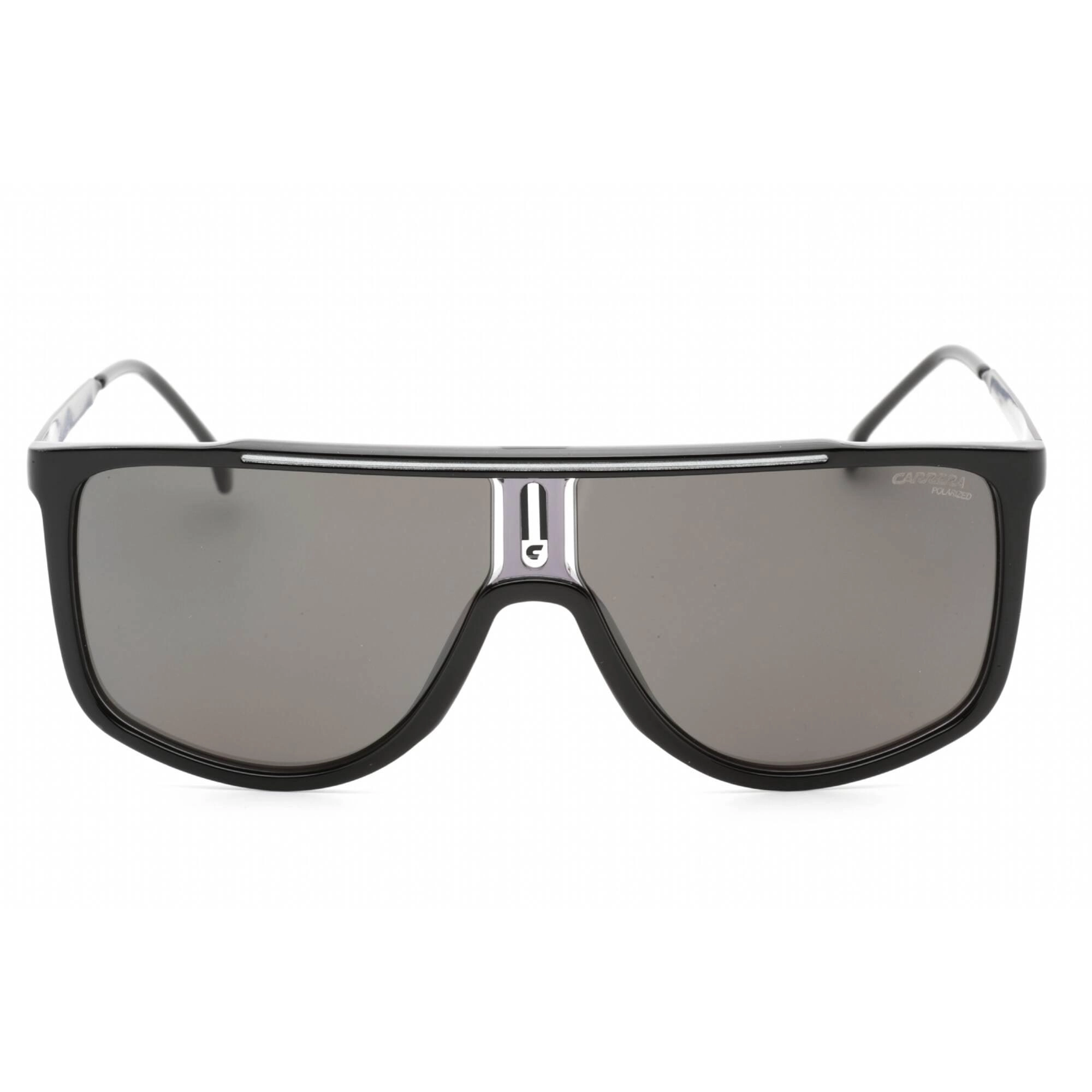 Carrera Women's Sunglasses - Black Grey Square Shape Frame | CARRERA 1056/S 008A M9