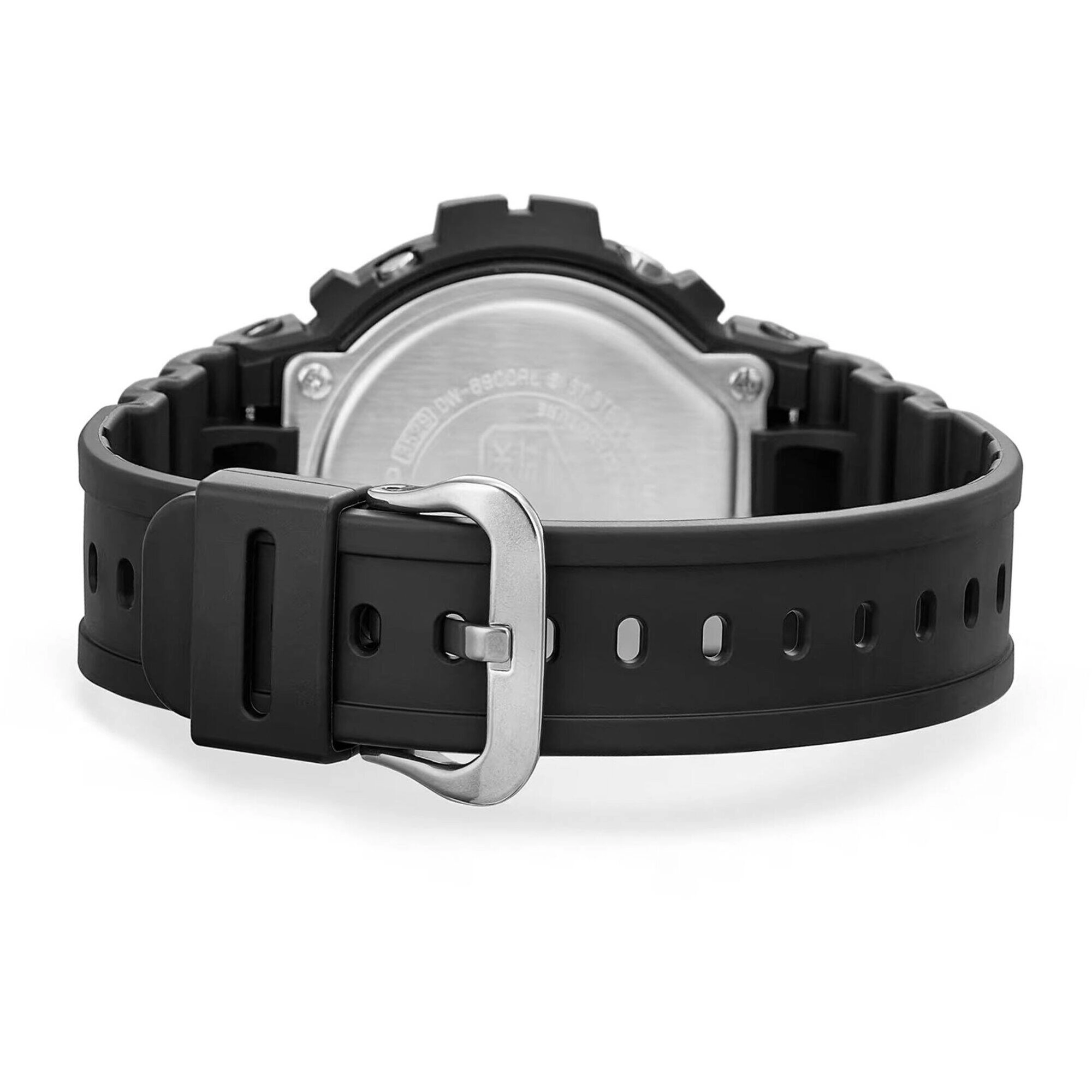 Casio Men's Watch - G-Shock Chronograph Black and Grey Digital Dial Strap | DW6900RL-1