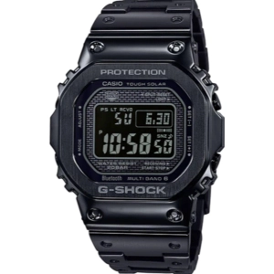 Casio Men's Watch - G-Shock World Time Black Dial Bracelet Digital | GMW-B5000GD-1CR