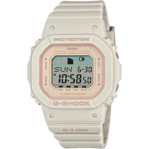 Casio Women's Digital Watch - G-Shock G-Lide Pink and Grey Dial Strap | GLX-S5600-7CR