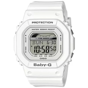 Casio Women's Watch - Baby-G World Time White Resin Strap Digital Dial | BLX560-7