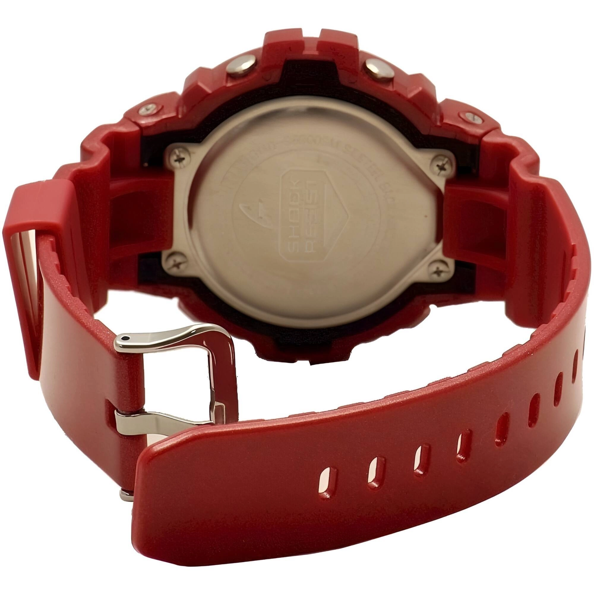 Casio Women's Watch - G-Shock World Time Red Resin Strap Digital Dial | GMDS6900SM-4