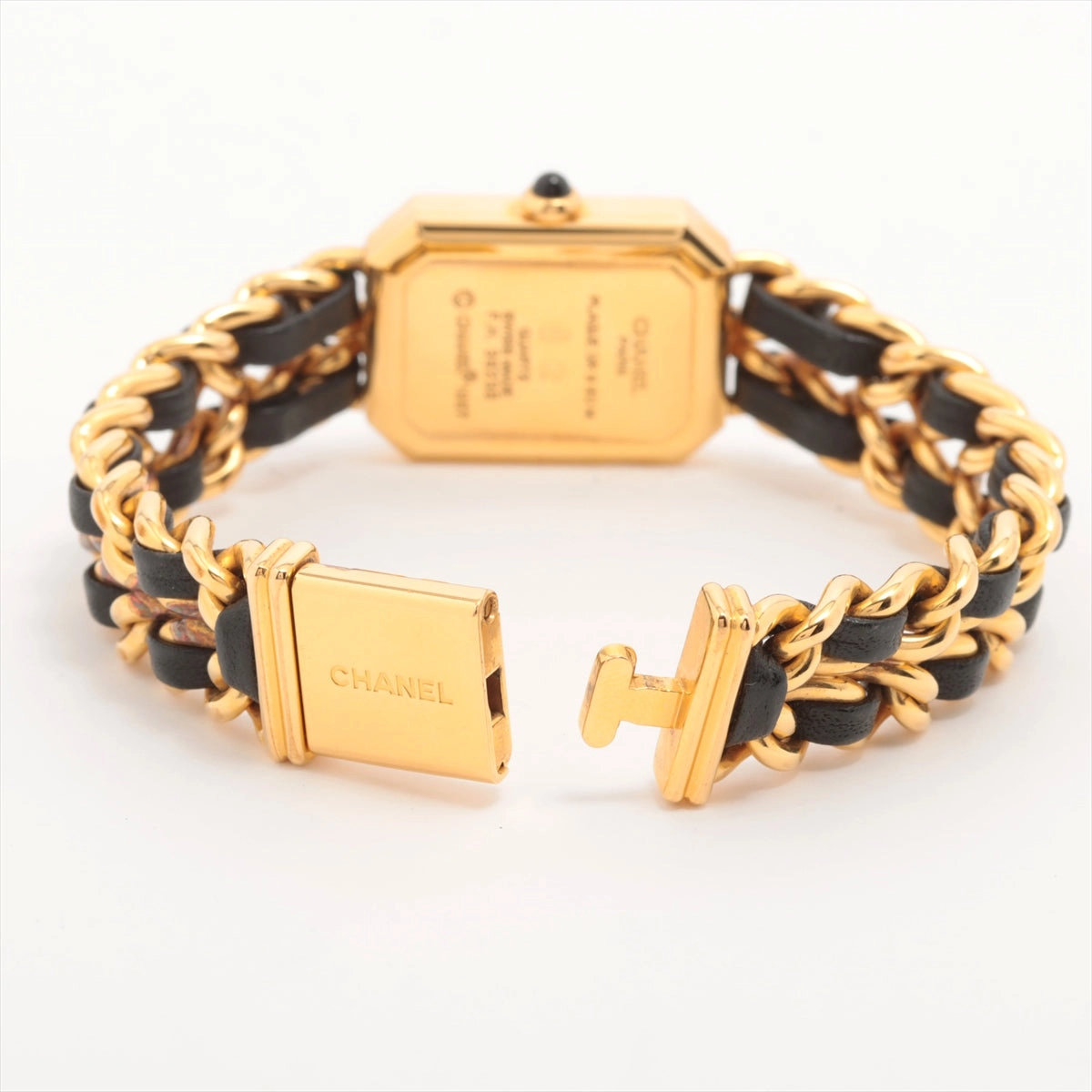 Chanel Premier Black/Gold Size L Watch
