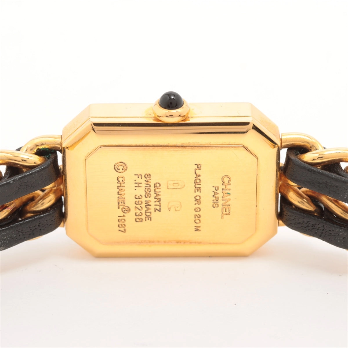 Chanel Premier Black/Gold Size L Watch