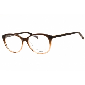 Christian Lacroix Women's Eyeglasses - Brown Gradient Plastic Oval Frame | CL1040 125