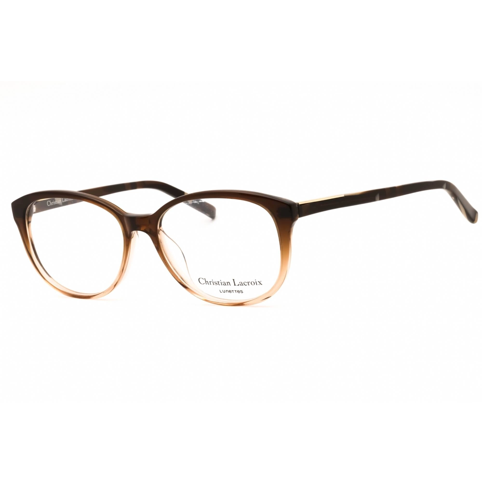 Christian Lacroix Women's Eyeglasses - Brown Gradient Plastic Oval Frame | CL1040 125