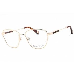 Christian Lacroix Women's Eyeglasses - Gold/Ecaille Metal Cat Eye Frame | CL3066 424