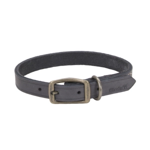 Circle T® Rustic Leather Town Dog Collar, Medium 18"