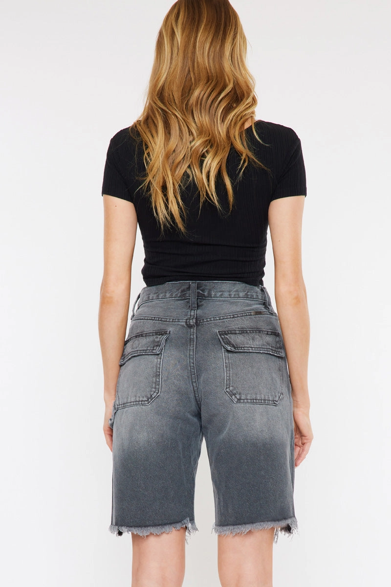 Clayton High Rise 90's Bermuda Shorts