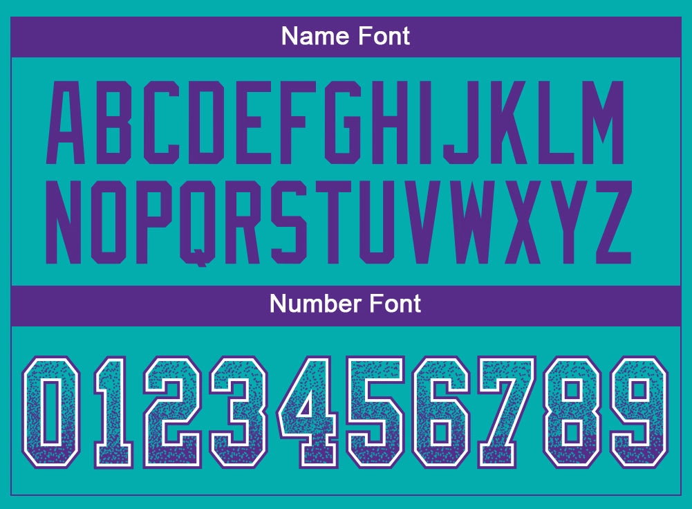 Custom Aqua Purple-White Mesh Drift Fashion Football Jersey
