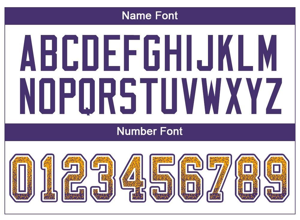 Custom Gold Purple-White Mesh Drift Fashion Football Jersey