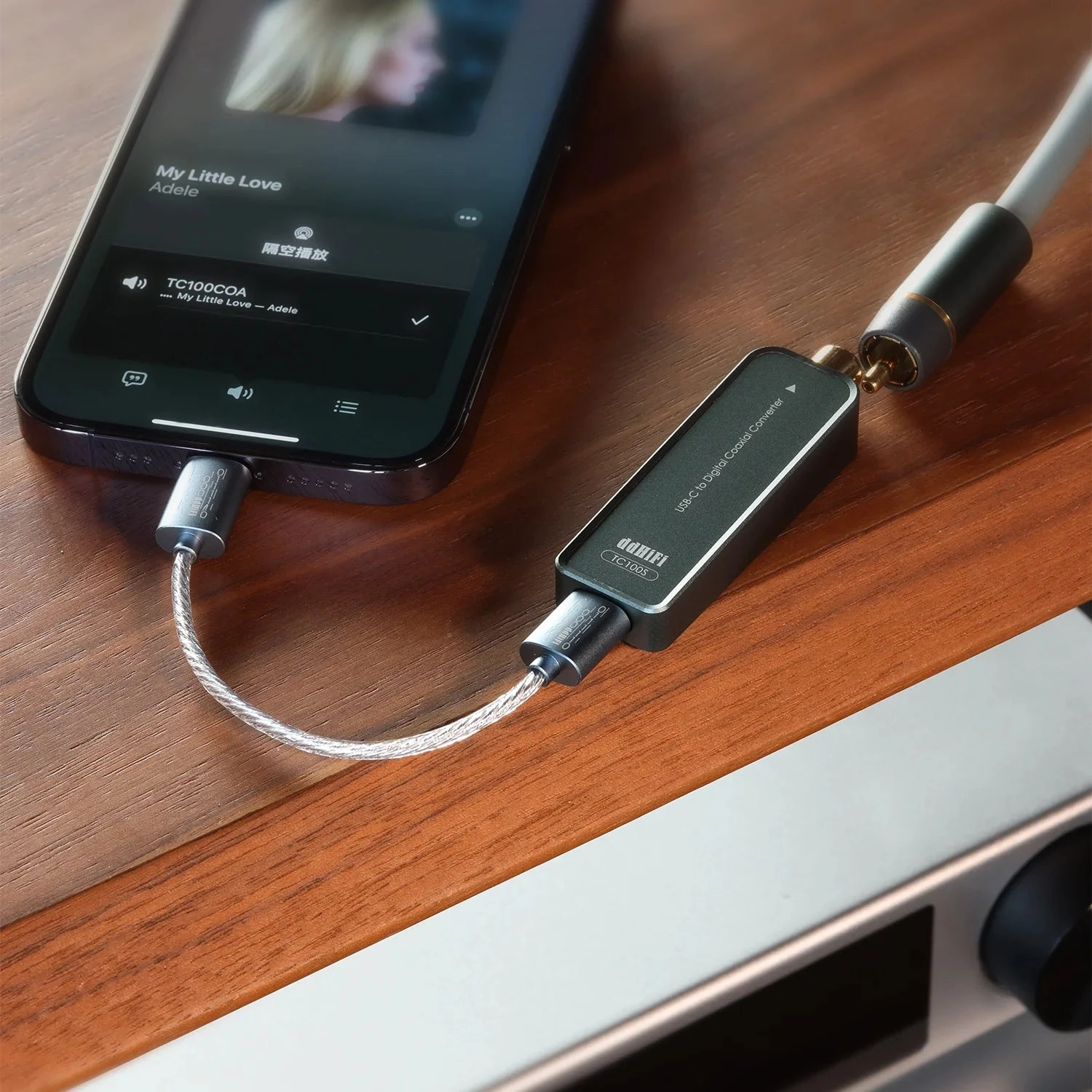 DD ddHiFi TC100S USB-C to Digital Coaxial Converter (Open Box)