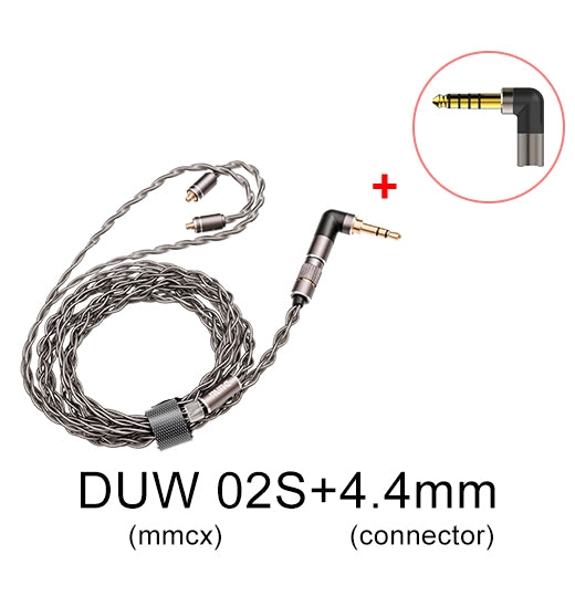 DUNU DUW02S DUW-02S High-purity Upgraded Earphone Cable