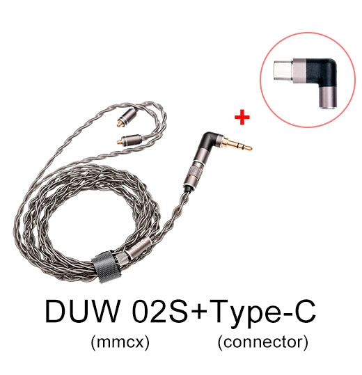 DUNU DUW02S DUW-02S High-purity Upgraded Earphone Cable