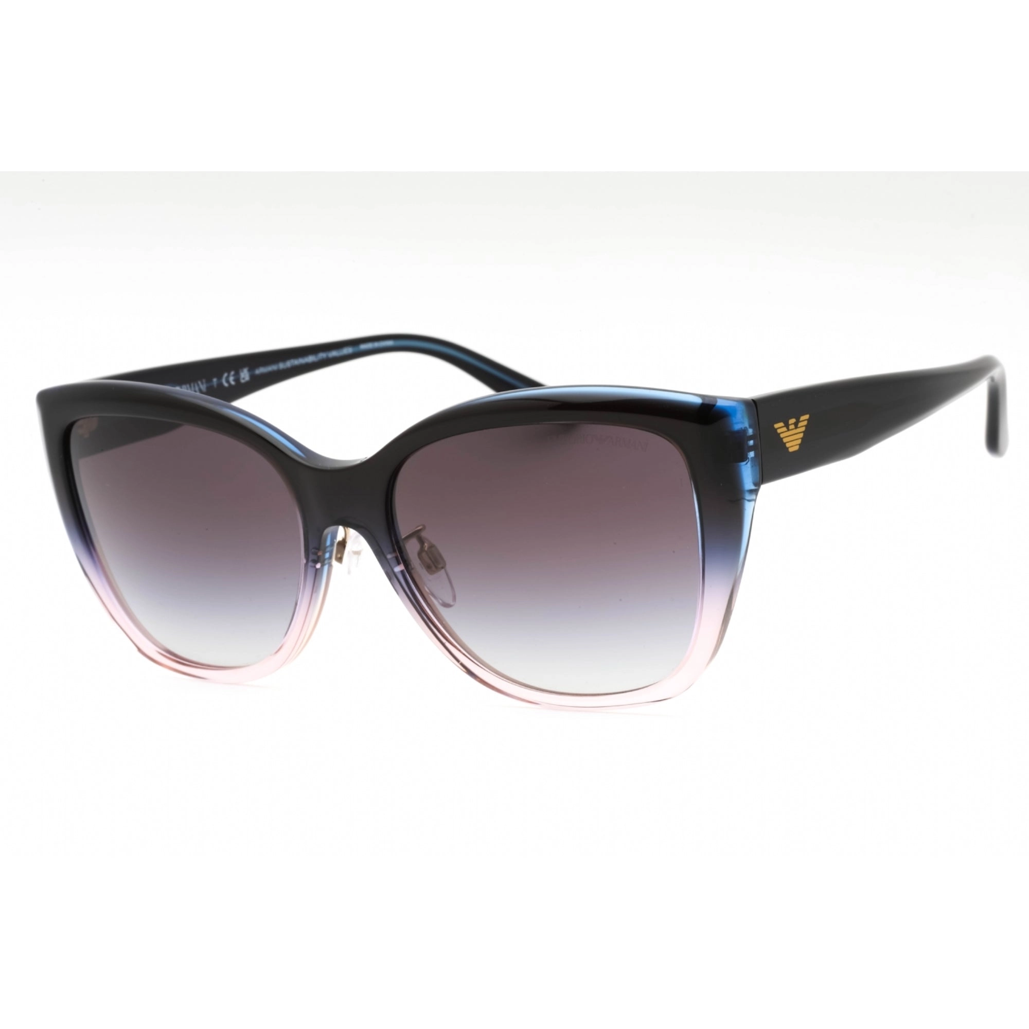 Emporio Armani Women's Sunglasses - Transparent Gradient Blue Pink | 0EA4198F 59918G