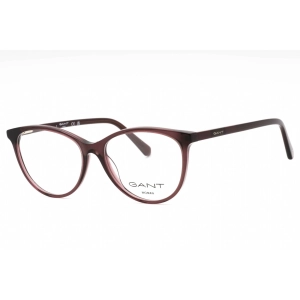 Gant Women's Eyeglasses - Shiny Violet Injected Propionate Cat Eye Frame | GA4149 081