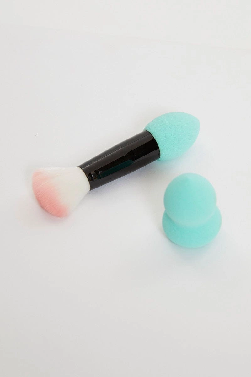 Green 2 Pack Make Up Sponge Set