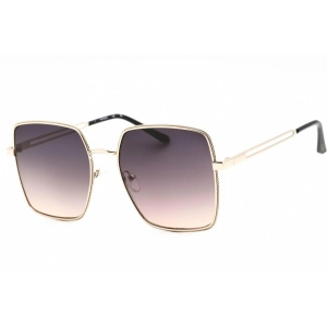 Guess Factory Women's Sunglasses - Gold Metal Frame Gradient Smoke Lens | GF0419 32B