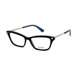 Guess Women's Eyeglasses - Full Rim Black/Other Plastic Cat Eye Frame | GU2797 005
