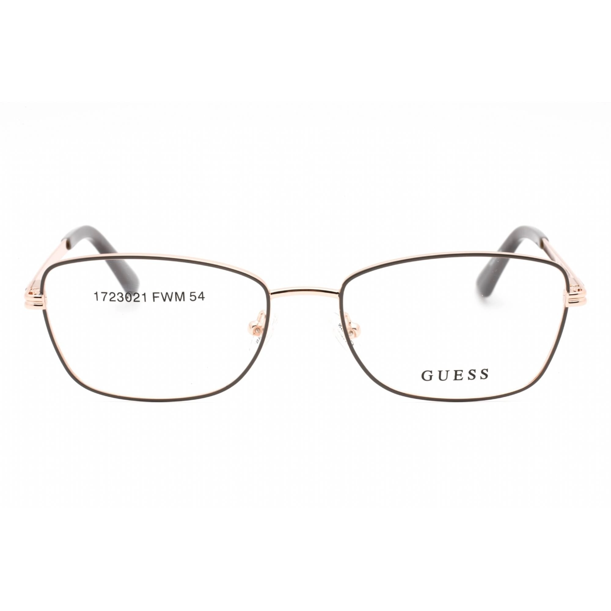 Guess Women's Eyeglasses - Grey/Other Metal Rectangular Full Rim Frame | GU2940-4 020