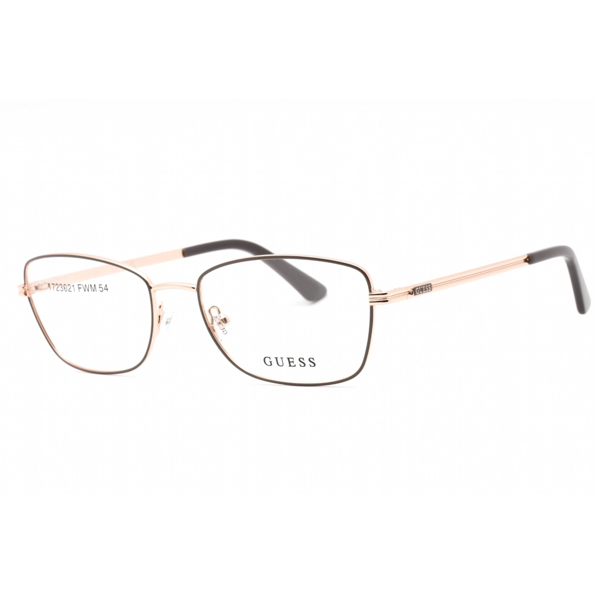 Guess Women's Eyeglasses - Grey/Other Metal Rectangular Full Rim Frame | GU2940-4 020