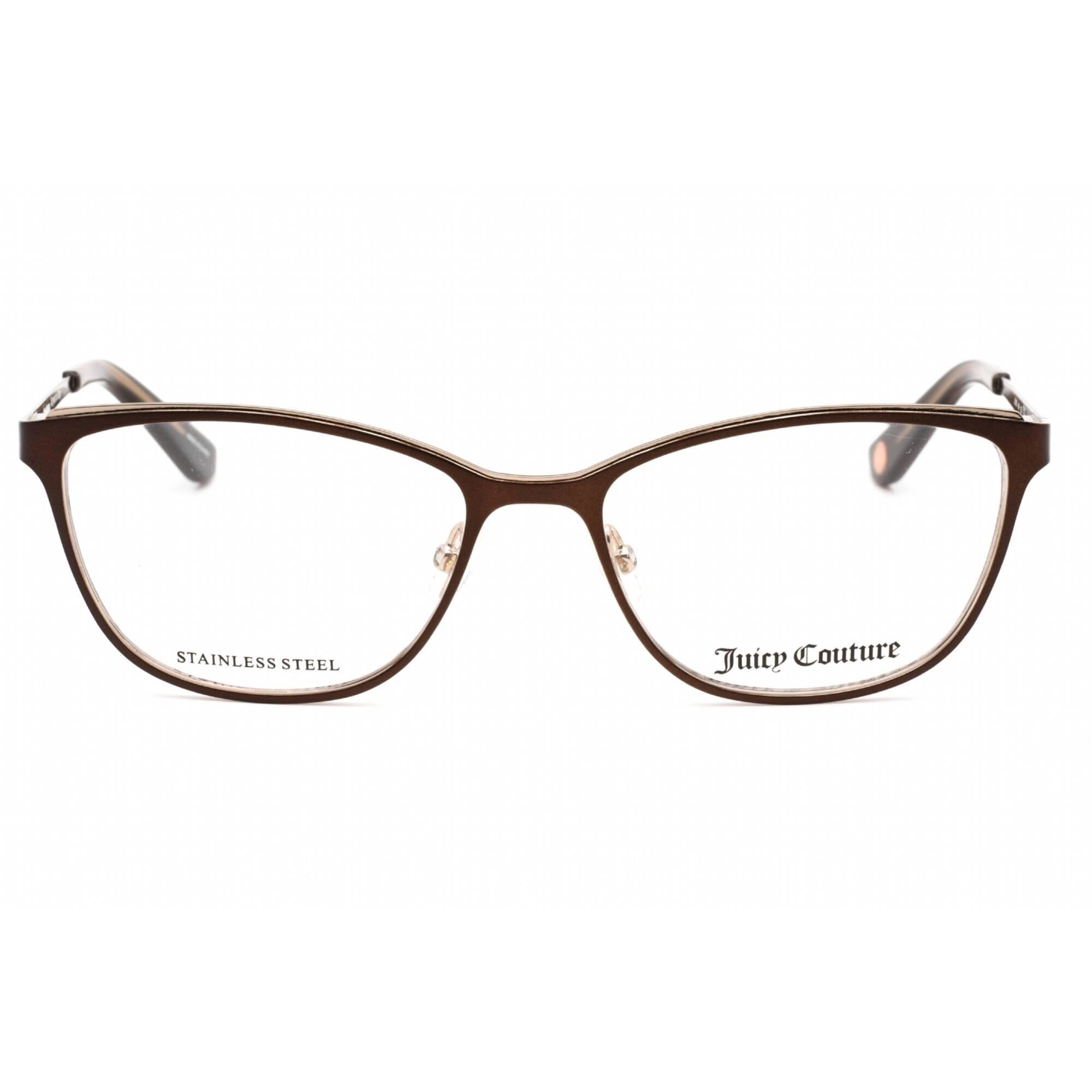 Juicy Couture Women's Eyeglasses - Matte Brown Metal Full Rim Frame | JU 195 04IN 00